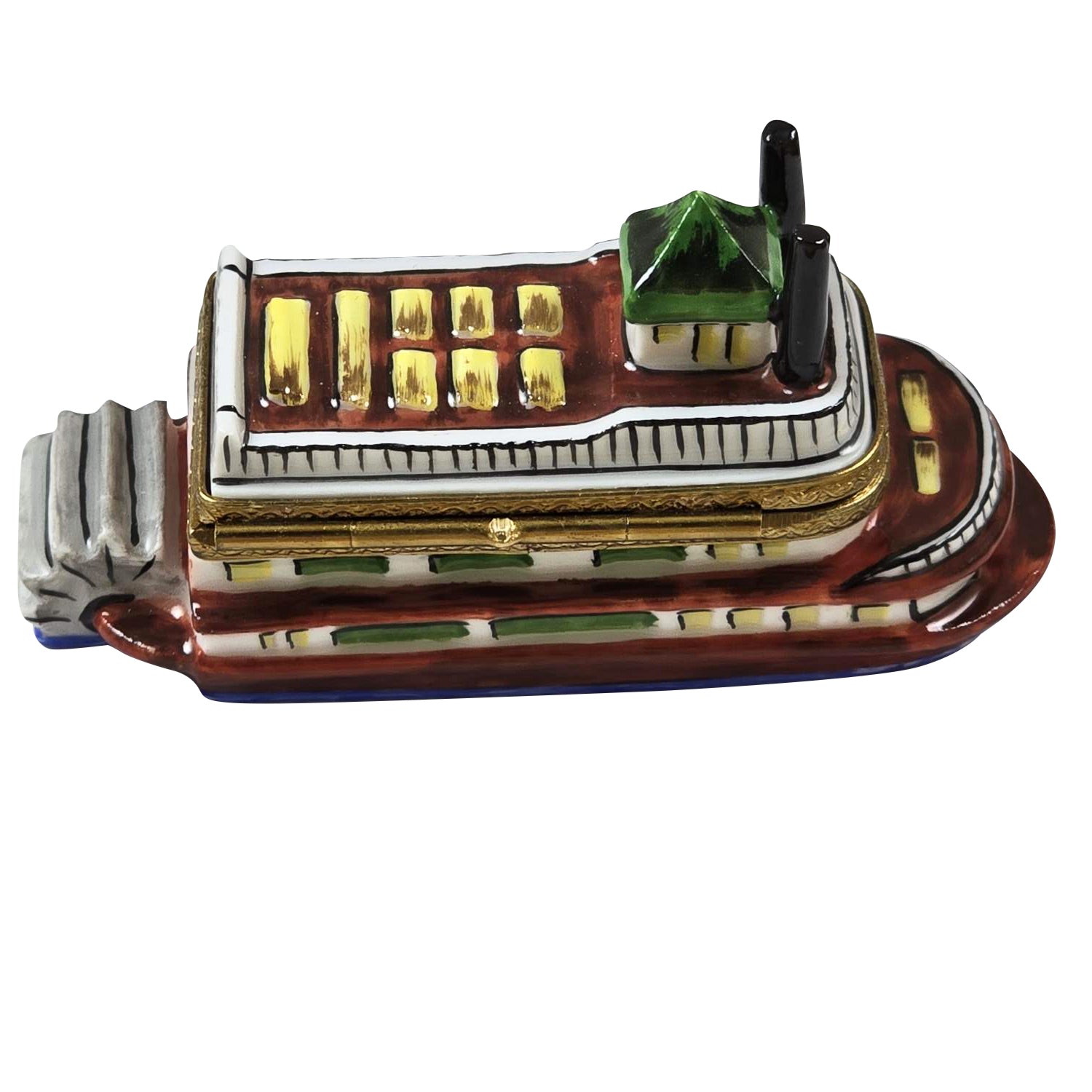 ###
A group of people enjoying a peaceful ride on a Paddle River Boat