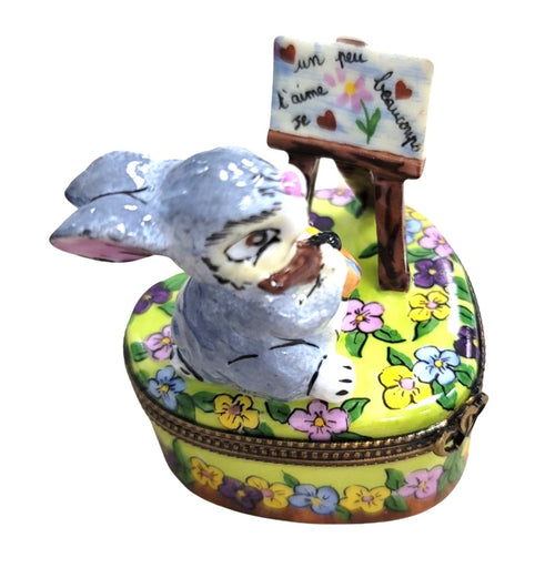 Rabbit Painting Love Bunny-easter rabbit-CH9J127