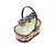 Rare Blue Limoges Perfume Basket Porcelain Limoges Perfume French Trinket Box