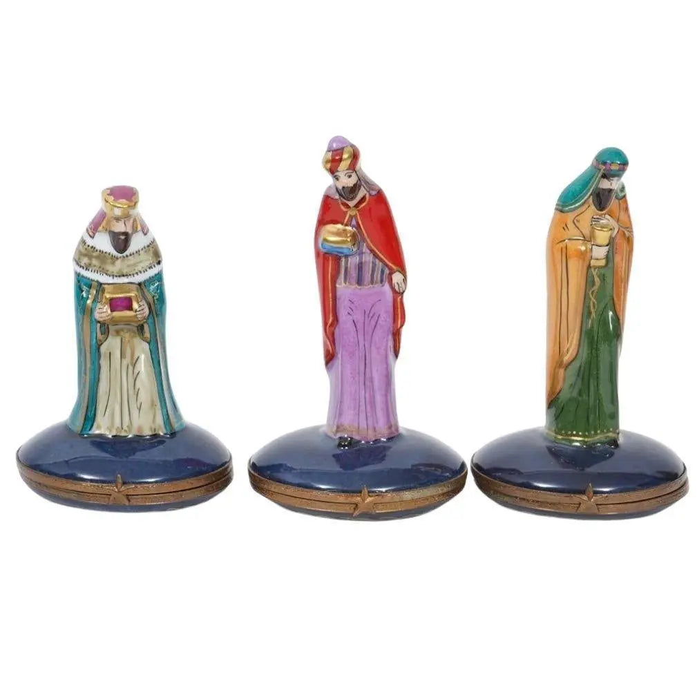Rare Limoges Nativity Set Porcelain Limoges nativity limoges boxes religion French Trinket Box