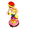 Rare Retired Baby Girl Figurine Porcelain Limoges baby carnival French Trinket Box