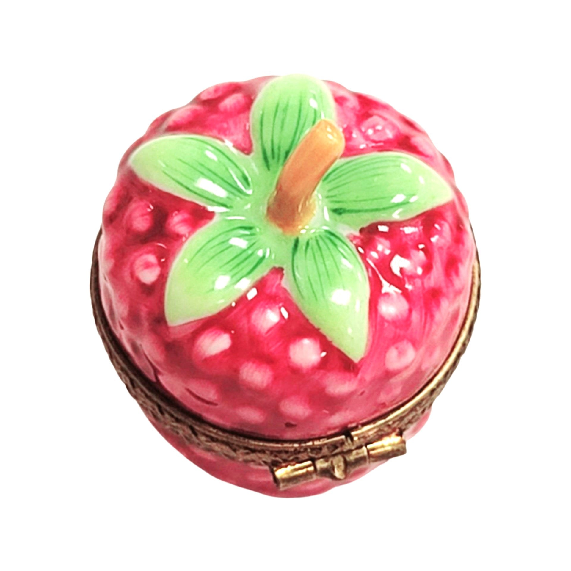 Rasberry Limoges Box Delight Porcelain Limoges fruit vegetables French Trinket Box