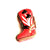 Red Cowboy Boot Trinket Box Porcelain Limoges shoes farm animals French Trinket Box