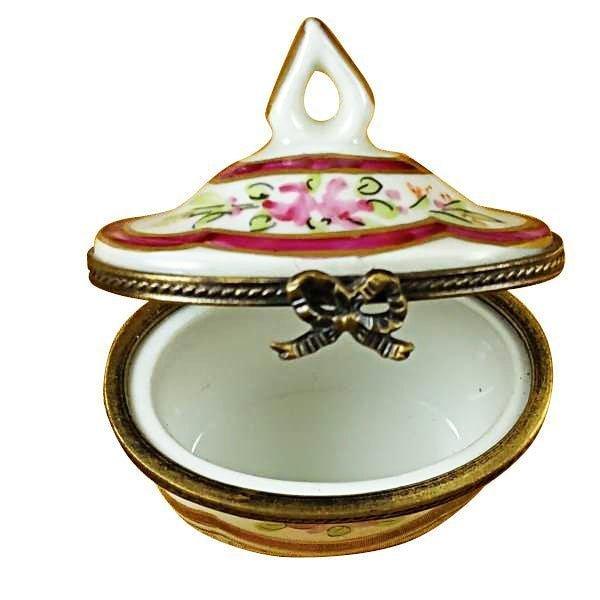 Red Crown Top Limoges Box for Collectors