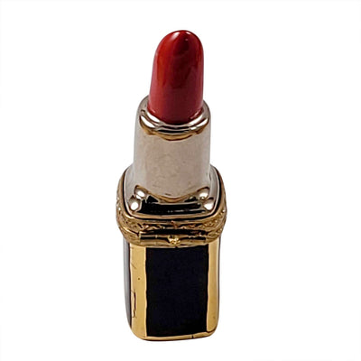 Red Lipstick Porcelain Limoges purse fashion bag French Trinket Box