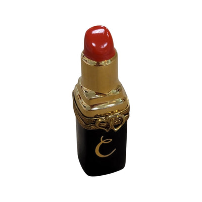 Red Lipstick Porcelain Figurine Porcelain Limoges fashion limoges boxes French Trinket Box