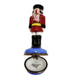 Red Nutcracker Limoges Treasure Porcelain Limoges nucracker French Trinket Box