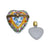 Heartfelt Elegance Perfume Bottle Porcelain Limoges hearts perfume French Trinket Box