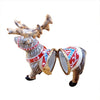 Reindeer with Antlers Porcelain Limoges xmas theme Limoges Box French Trinket Box