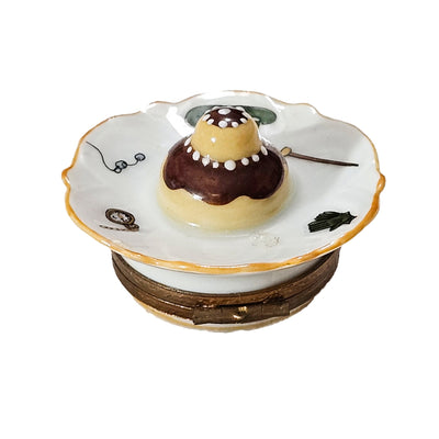 Religiuese Dessert Limoges Box Porcelain Limoges Dessert French Trinket Box
