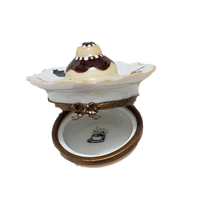 Religiuese Dessert Limoges Box Porcelain Limoges Dessert French Trinket Box