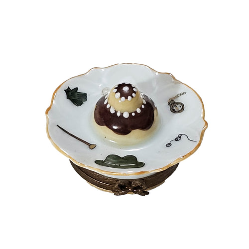 Religiuese Dessert Limoges Box Porcelain Limoges Dessert French Trinket Box