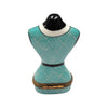 Retro Dress Form Limoges Box Porcelain Limoges Limoges Box Women shoes hat bags suitcase mother French Trinket Box
