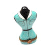 Retro Dress Form Limoges Box Porcelain Limoges Limoges Box Women shoes hat bags suitcase mother French Trinket Box