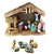Rochard Twelve Piece Nativity Set Porcelain Limoges Nativity French Trinket Box