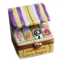 Roger's Butcher Shop Porcelain Limoges professional home French Trinket Box