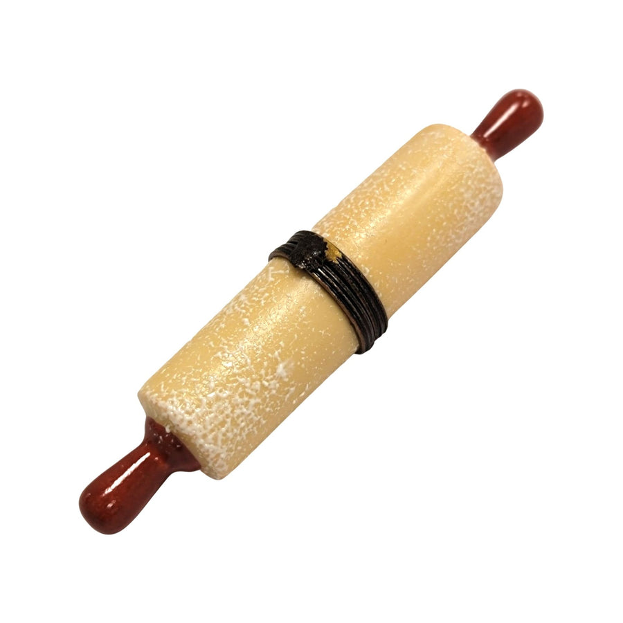 Rolling Pin Porcelain Treasure Porcelain Limoges Home Food Mother Dessert French Trinket Box