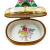 Romantic Eiffel Tower Porcelain Limoges paris france valentine love French Trinket Box