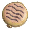 Round Chocolate Porcelain Limoges Dessert French Trinket Box