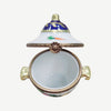 Round Soup Toureen Vegetables Limoges Box Porcelain Figurine-furniture home LIMOGES BOXES-CH2P233