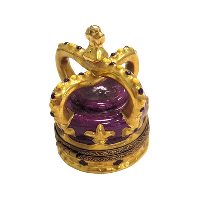 Royal Crown Porcelain Figurine Porcelain Limoges hats travel Limoges Boxes Travel French Trinket Box