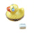 Rubber Duck with Yellow Soap Porcelain Limoges baby bird French Trinket Box