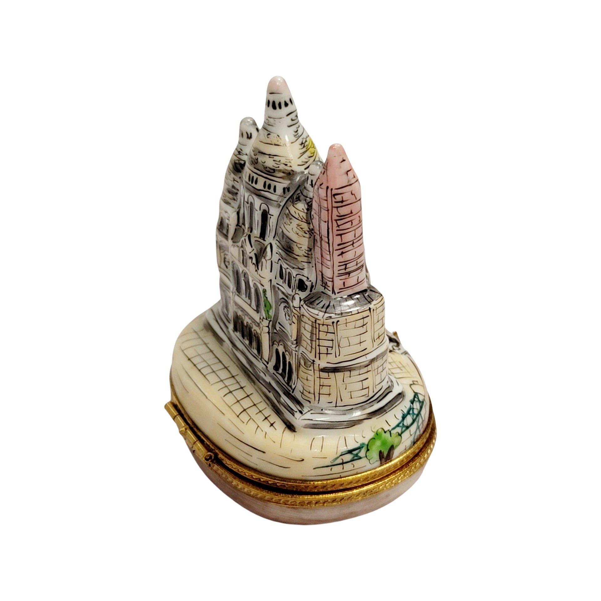 Sacre Coeur Limoges Box Art Porcelain Limoges Limoges Boxes monuments travel world French Trinket Box