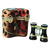 Safari Binoculars Porcelain Limoges world travel French Trinket Box