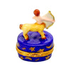 Sagittarius Zodiac Porcelain Limoges birthday myth French Trinket Box