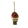 Sailboat with Brass Sails and Stand with Removable Anchor Porcelain Limoges united vehicle Limoges Boxes travel vehicles boat patriotic French Trinket Box