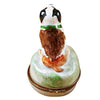 Saint Bernard limoges box Porcelain Limoges French Trinket Box