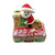 Santa on Roof with Gift Porcelain Limoges Santa French Trinket Box