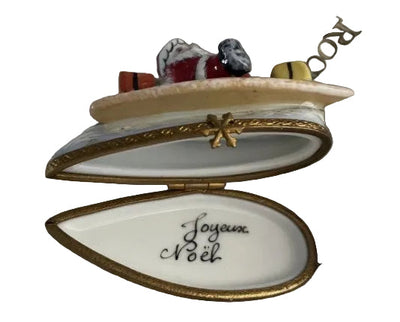 Santa on a Surfboard