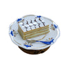 Senorita Pastry Elegance Box Porcelain Limoges Dessert French Trinket Box
