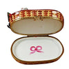 Sewing Basket with Cat Porcelain Limoges Home Cat French Trinket Box