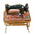 Sewing Machine on Stand Porcelain Limoges Home Professional Mother Women French Trinket Box