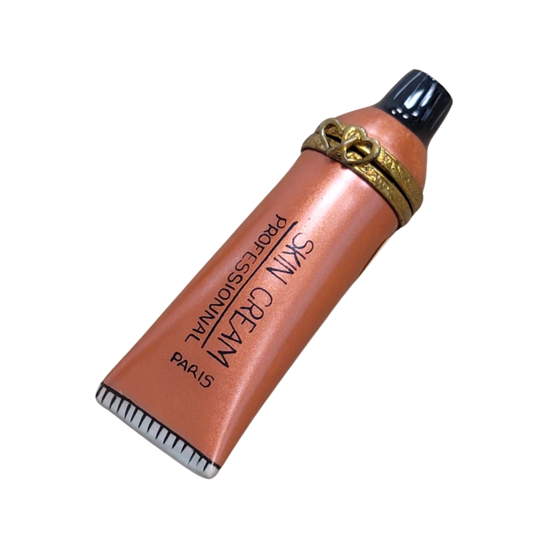 Skin Cream Porcelain Figurine Porcelain Limoges fashion women French Trinket Box