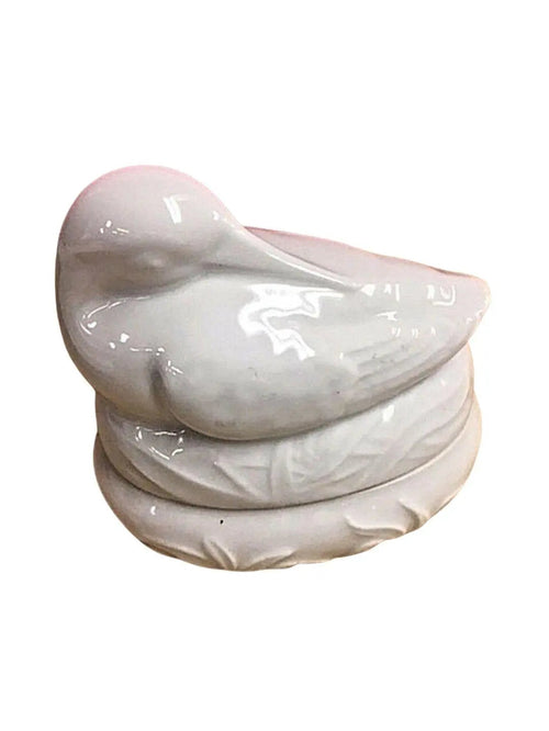 Sleeping Bird Limoges Box Porcelain Limoges Bird LIMOGES BOXES French Trinket Box