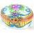 Small Oval: Recamier Jaune Porcelain Limoges traditional French Trinket Box
