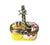 Small Picnic Basket Porcelain Limoges Food Basket Beach French Trinket Box