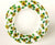 Small Picture Frame Round 2 inches Porcelain Limoges home French Trinket Box