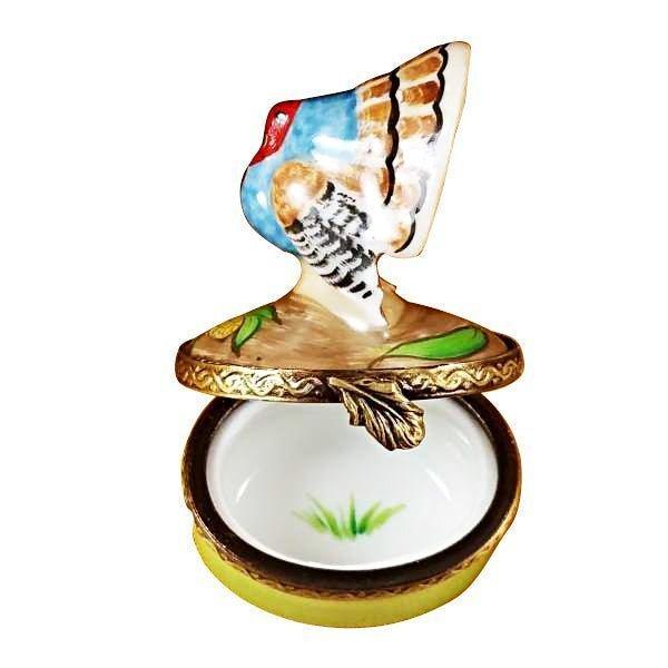 Small Turkey limoges box Porcelain Limoges Farm Bird French Trinket Box
