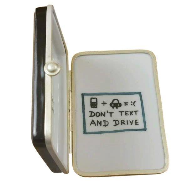 Smart Phone Porcelain Limoges home professional French Trinket Box