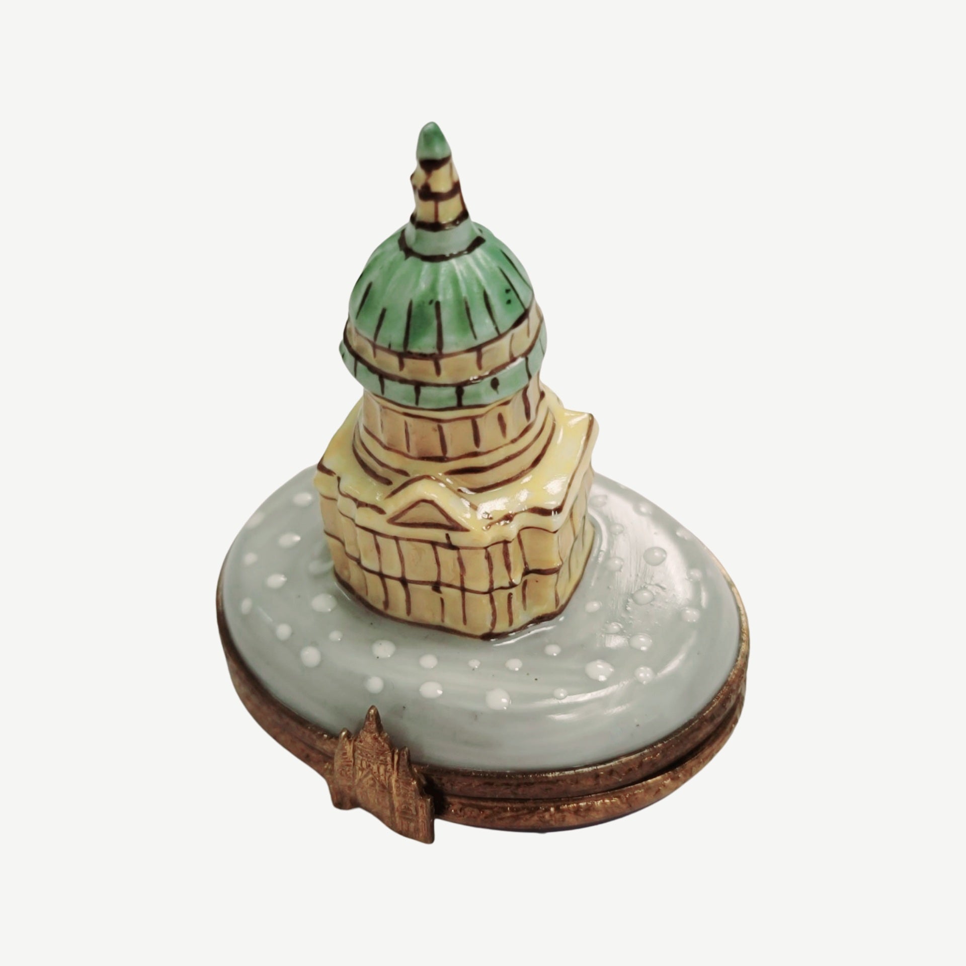 St Paul's Cathedral Limoges Box Porcelain Limoges monuments religion christian French Trinket Box