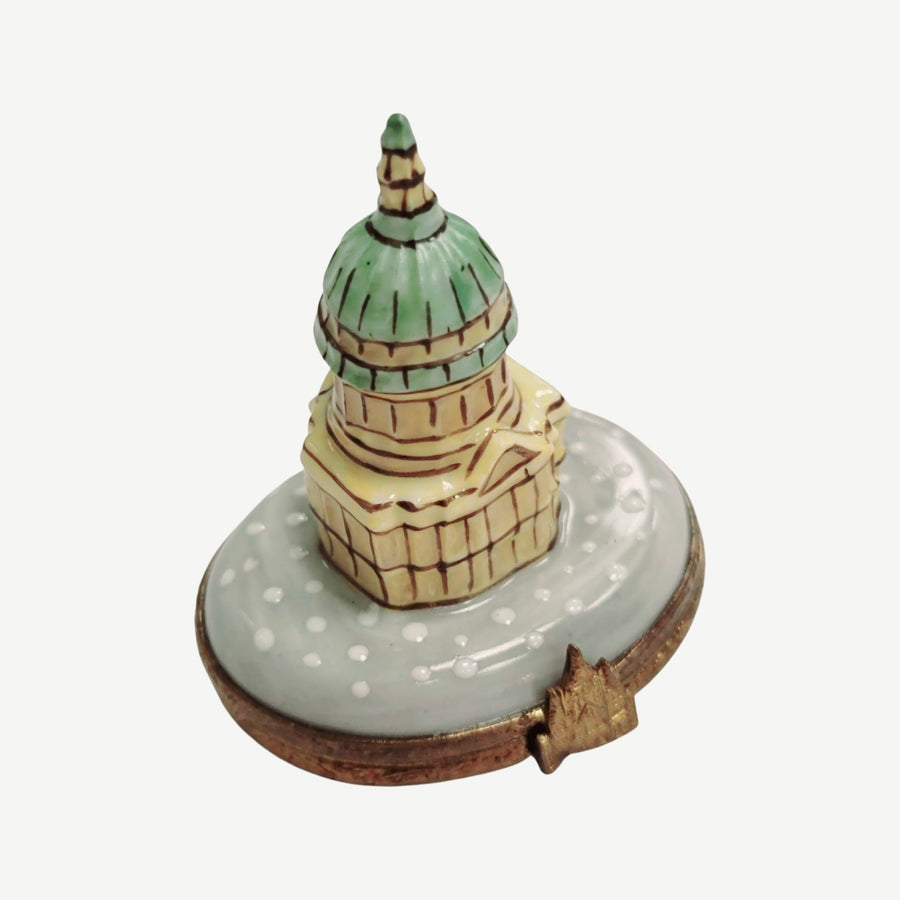 St Paul's Cathedral Limoges Box Porcelain Limoges monuments religion christian French Trinket Box