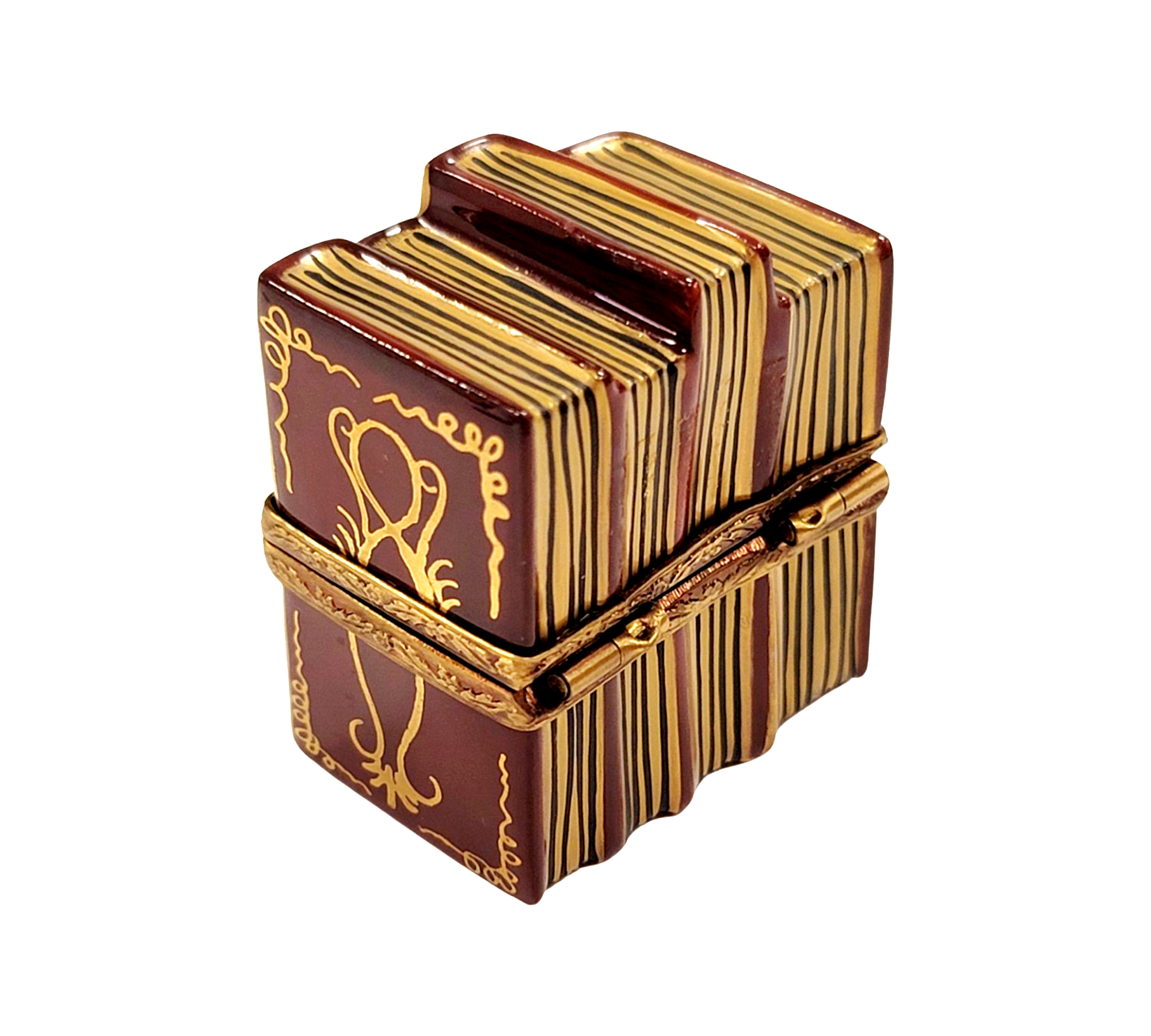 Stack of Poems Limoges Box Porcelain Limoges Graduation professional book books French Trinket Box