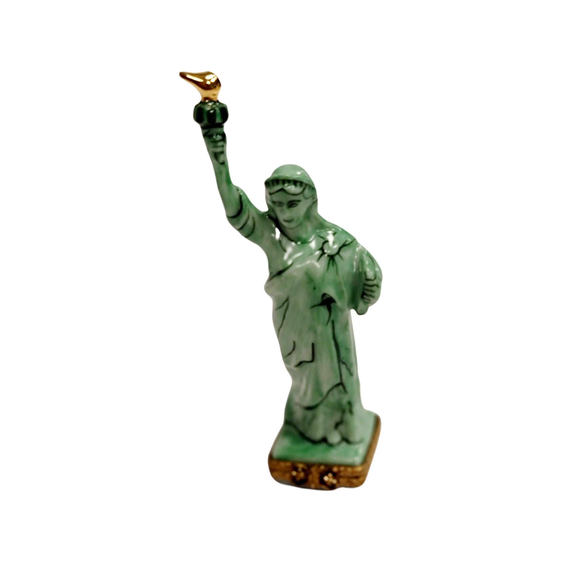 Statue Of Liberty Limoges Box Porcelain Limoges monuments united states French Trinket Box