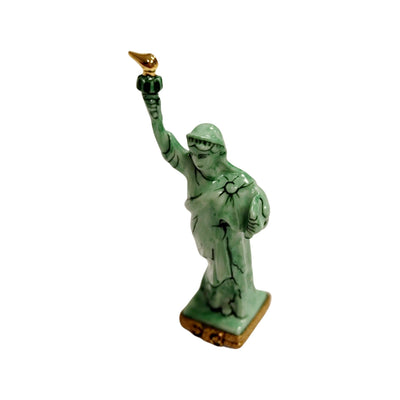 Statue Of Liberty Limoges Box Porcelain Limoges monuments united states French Trinket Box