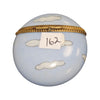 Sunshine Round Porcelain Pill Porcelain Limoges LIMOGES BOXES traditional French Trinket Box