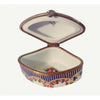 Swans and Roses Limoges Box Porcelain Limoges traditional special occasions bird wedding French Trinket Box